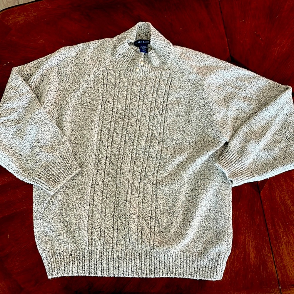 Karen Scott Acrylic/polyester blend sweater